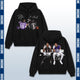 Justin Jefferson #18 & Ja'Marr Chase #1, Minnesota Vikings & Cincinnati Bengals Duo Bench Celebration Vintage Graphic Hoodie Sweatshirt T-Shirt, NFL Football Season Apparel, JJ18 Jetsetta & JC1 Ja'Marr Legend Retro Streetwear Tee, Football Fan Gift