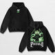 Retro Piccolo- Dragon Ball Z Oversize Lightweight Acid Washed Hoodie Sweatshirt Tee, Anime Graphic Design Unisex Top Cotton Streetwear Shirt Clothes