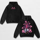 Retro Majin Buu Pink - Dragon Ball Z Oversize Lightweight Acid Washed Hoodie Sweatshirt Tee, Anime Graphic Design Unisex Top Cotton Streetwear Shirt Clothes
