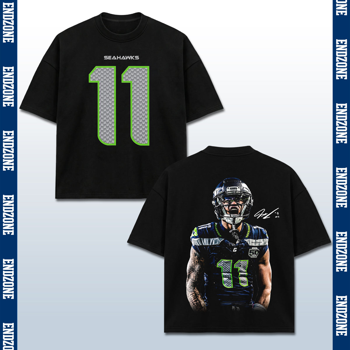 Jaxon Smith-Njigba Seattle Seahawks #11 Yelling Celebration Vintage Graphic Hoodie Sweatshirt T-Shirt, NFL Football Season Apparel, J. Smith-Njigba JSN ECRA OPOY Legend Retro Streetwear Tee, Seattle Football Fan Gift