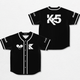 Kaskade and Deadmau5 Baseball Jersey, EDM Festival Family Gift, Unisex Breathable Men's Jersey, 420 Lover Graphic Shirt, Gift For Jersey Fan EDM Electronics Music