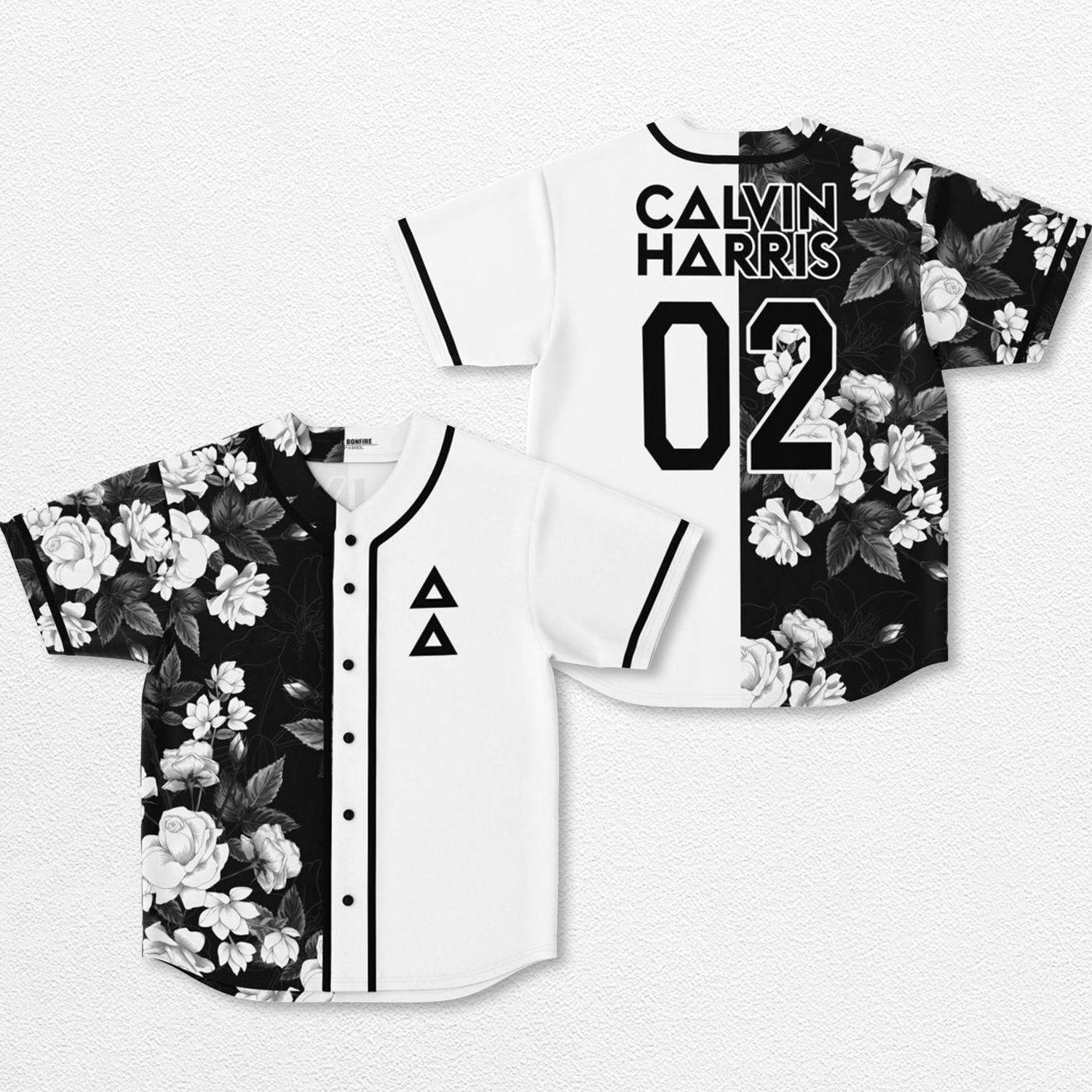 Calvin Harris #02 Baseball Jersey, EDM Festival Family Gift, Unisex Breathable Men's Jersey, 420 Lover Graphic Shirt, Gift For Jersey Fan EDM Electronics Music