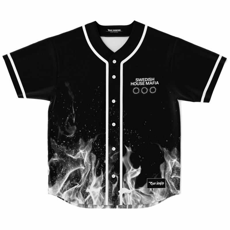 Swedish House Mafia Baseball Jersey, EDM Festival Family Gift, Unisex Breathable Men's Jersey, 420 Lover Graphic Shirt, Gift For Jersey Fan EDM Electronics Music