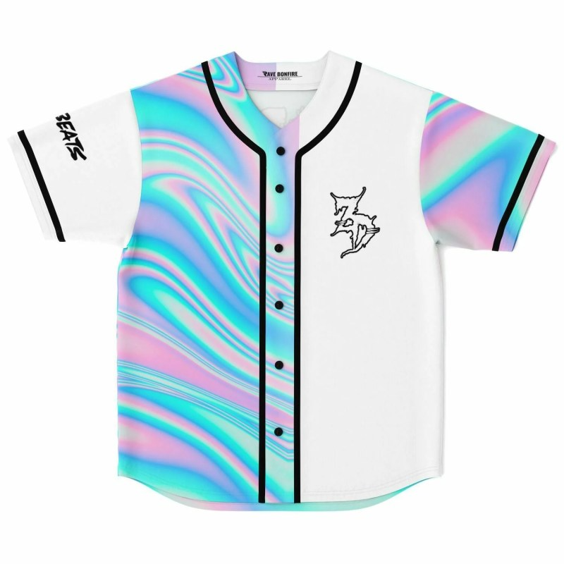 Deadbeats ZD Baseball Jersey EDM Festival Family Gift, Unisex Breathable Men's Jersey, 420 Lover Graphic Shirt, Gift For Jersey Fan EDM Electronics Music