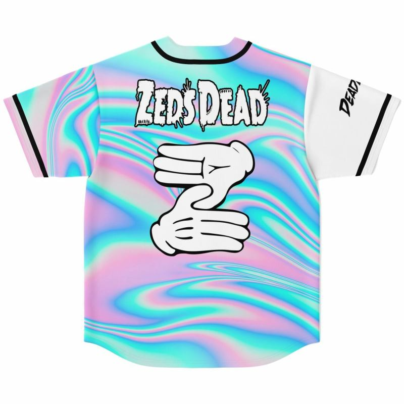 Deadbeats ZD Baseball Jersey EDM Festival Family Gift, Unisex Breathable Men's Jersey, 420 Lover Graphic Shirt, Gift For Jersey Fan EDM Electronics Music