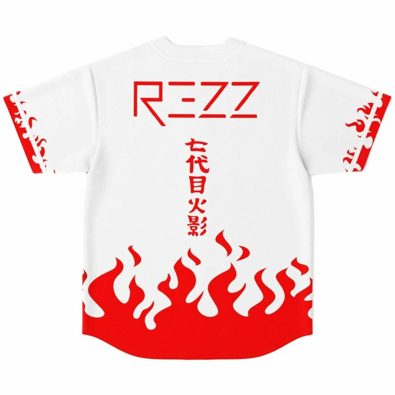 Fourth Hokage Rezz Baseball Jersey EDM Festival Family Gift, Unisex Breathable Men's Jersey, 420 Lover Graphic Shirt, Gift For Jersey Fan EDM Electronics Music