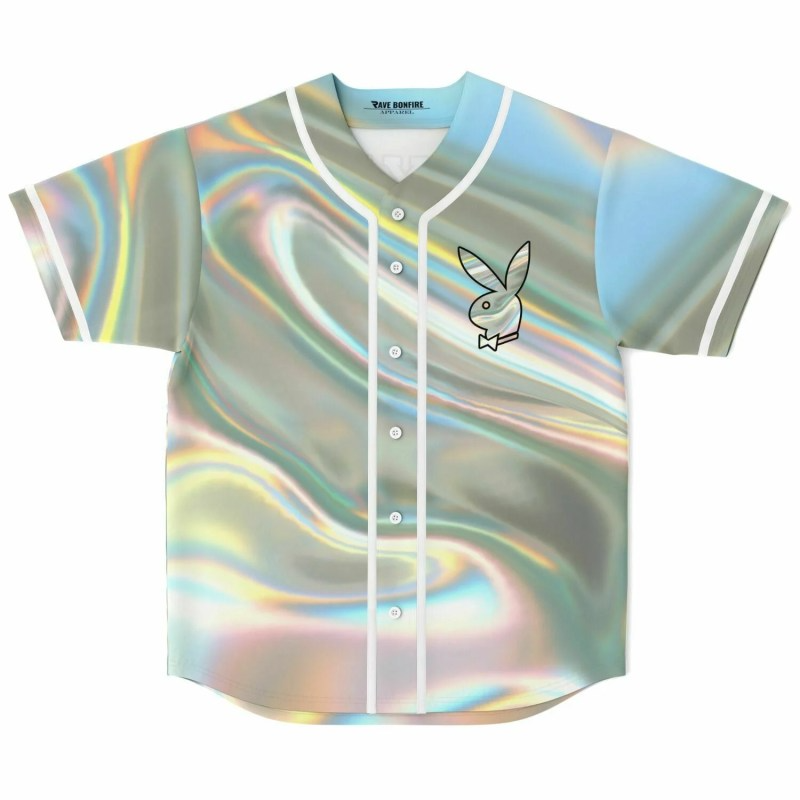 Playboy #98 Baseball Jersey EDM Festival Family Gift, Unisex Breathable Men's Jersey, 420 Lover Graphic Shirt, Gift For Jersey Fan EDM Electronics Music