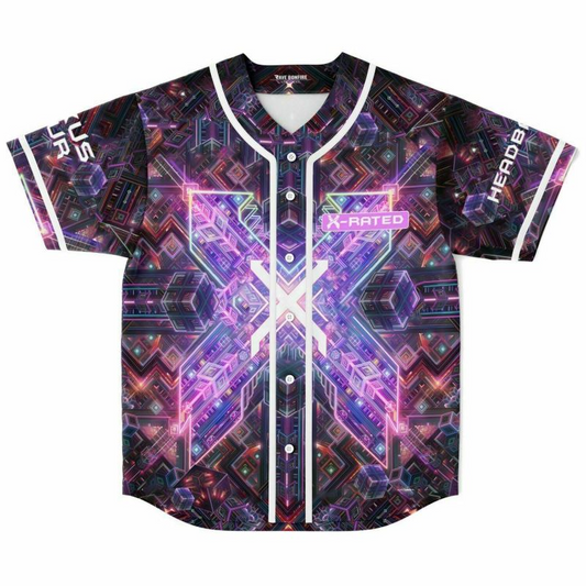 Excision Nexus Tour Baseball Jersey EDM Festival Family Gift, Unisex Breathable Men's Jersey, 420 Lover Graphic Shirt, Gift For Jersey Fan EDM Electronics Music