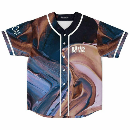 Rufus Du Sol Baseball Jersey EDM Festival Family Gift, Unisex Breathable Men's Jersey, 420 Lover Graphic Shirt, Gift For Jersey Fan EDM Electronics Music